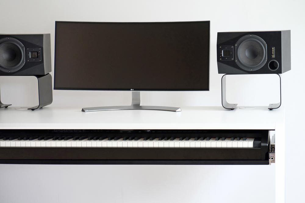 UNTERLASS KEY 88 Keyboardtisch bzw Möbel für E-Pianos